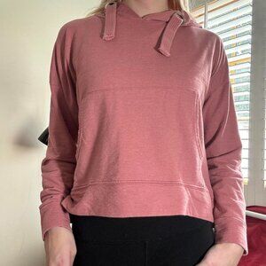 Dusty Rose Derek Heart Lightweight Hoodie – Size M